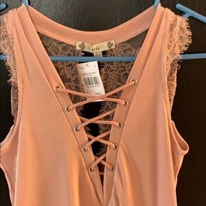 Light pink bodysuit